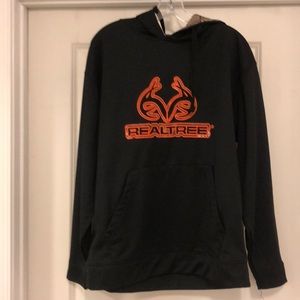 Men real tree sweatshirt medium